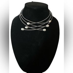 LA Regis Freshwater Cultured Pearl Chocker Necklace